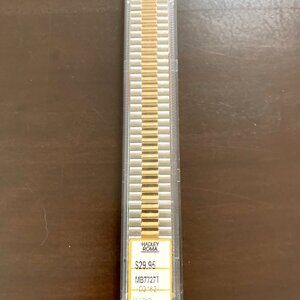 NWT! Hadley Roma Men's Replacement Watch Band Strap 18-21mm MB7727T Gold Plating